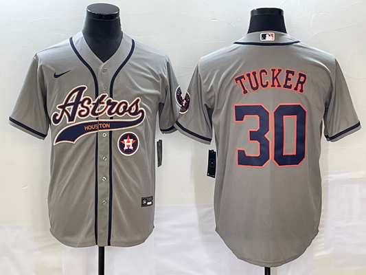 Men/Women/Youth Houston Astros Kyle Tucker #30 baseball Jerseys