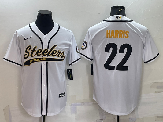 Adult Pittsburgh Steelers Najee Harris NO.22 Football Jerseys