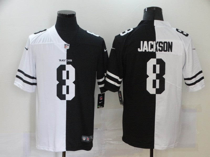 Adult Baltimore Ravens Lamar Jackson NO.8 Football Jerseys