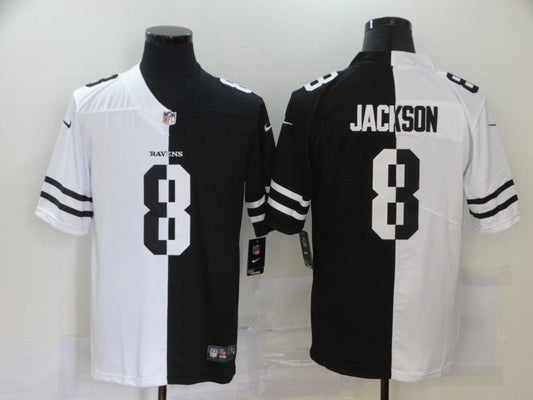 Adult Baltimore Ravens Lamar Jackson NO.8 Football Jerseys