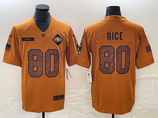 Adult San Francisco 49ers Jerry Rice NO.80 Football Jerseys