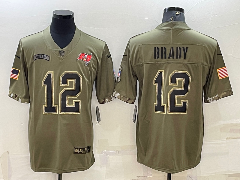 Adult Tampa Bay Buccaneers Tom Brady NO.12 Football Jerseys