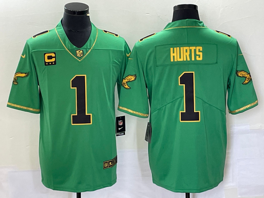 Adult 2023-2024 season Philadelphia Eagles Jalen Hurts NO.1 Football Jerseys