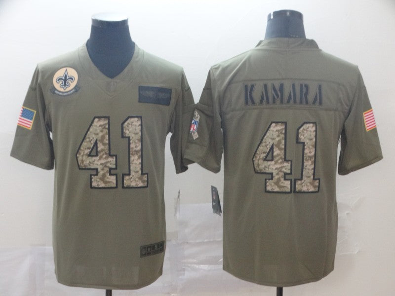 Adult New Orleans Saints Alvin Kamara NO.41 Football Jerseys