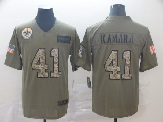 Adult New Orleans Saints Alvin Kamara NO.41 Football Jerseys