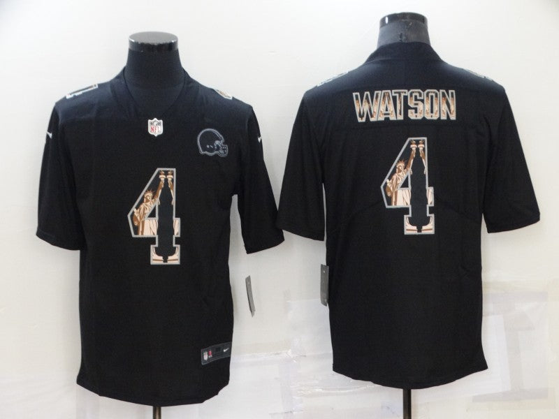 Adult Cleveland Browns DESHAUN WATSON NO.4 Football Jerseys