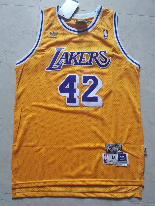 Los Angeles Lakers James Worthy NO.42 Basketball Jersey