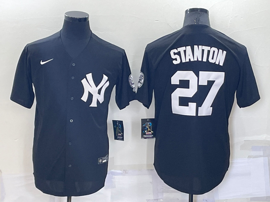 Men/Women/Youth New York Yankees Giancarlo Stanton NO.27 baseball Jerseys