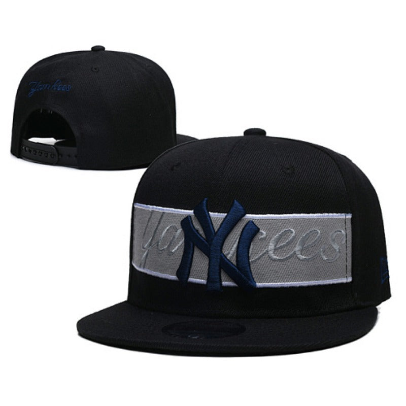 NYC City Baseball NY Symbol Flat Brim & Dad Caps, Unisex Adjustable Local Game Day Headwear Multi-Color Washed Solid Two-Tone Mesh Styles