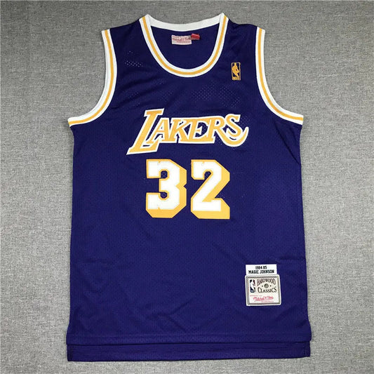 Los Angeles Lakers Earvin Johnson NO.32 Basketball Jersey