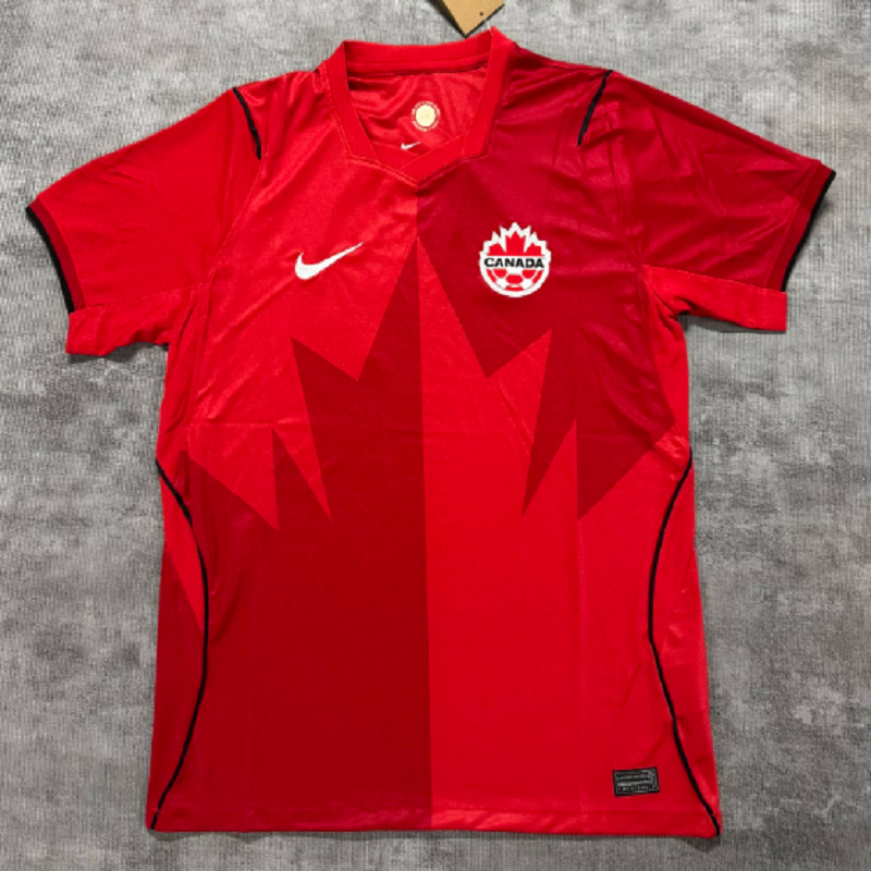 canada 2026 Men's world cup home soccer Jersey custom name and number