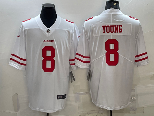 Adult San Francisco 49ers Bryant Young NO.8 Football Jerseys