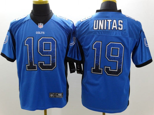 Adult Indianapolis Colts John Unitas NO.19 Football Jerseys