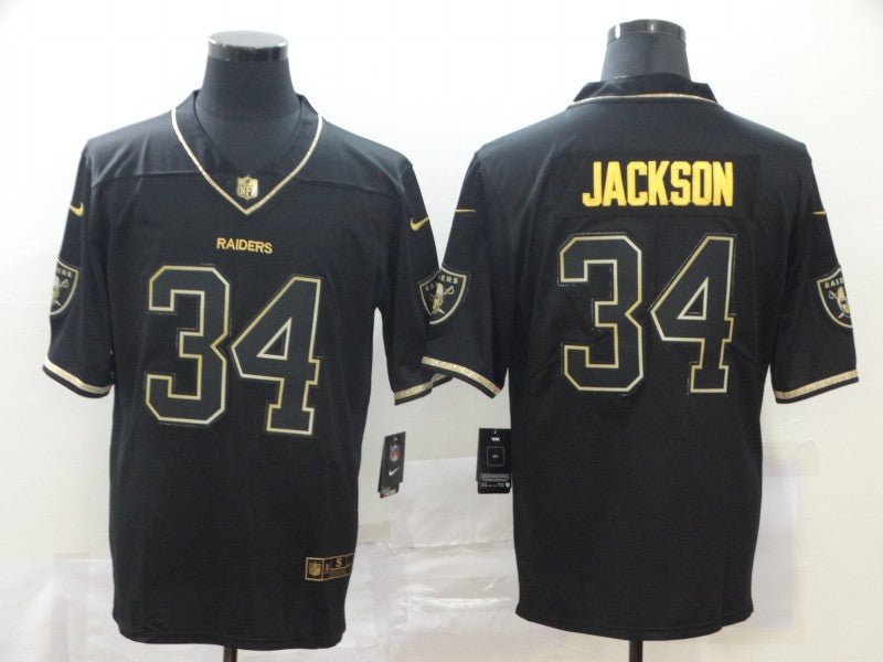 Adult ‎Oakland Raiders Bo Jackson NO.34 Football Jerseys