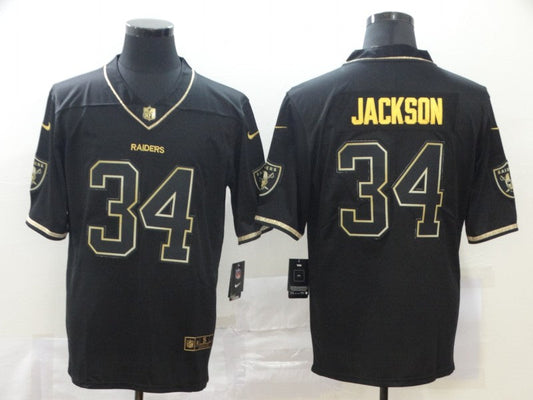 Adult ‎Oakland Raiders Bo Jackson NO.34 Football Jerseys