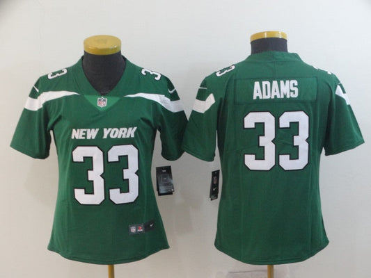 Women's New York Jets Jamal Adams NO.33 Football Jerseys