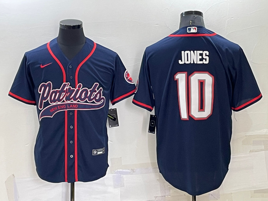 Adult New England Patriots Mac Jones NO.10 Football Jerseys