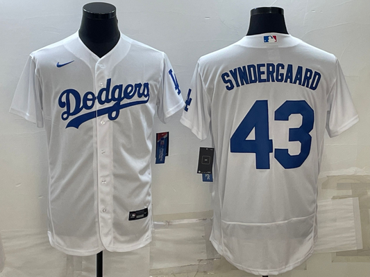 Men/Women/Youth Los Angeles Dodgers Noah Syndergaard #43 baseball Jerseys
