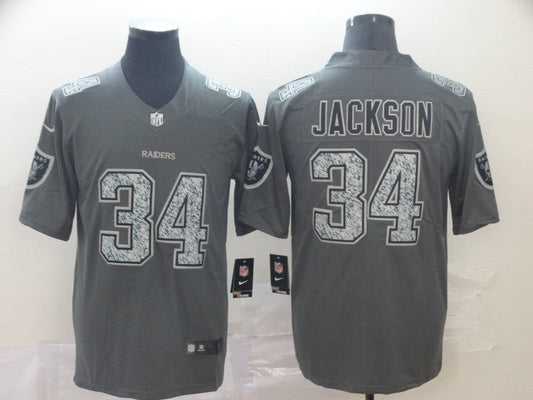 Adult ‎Oakland Raiders Bo Jackson NO.34 Football Jerseys