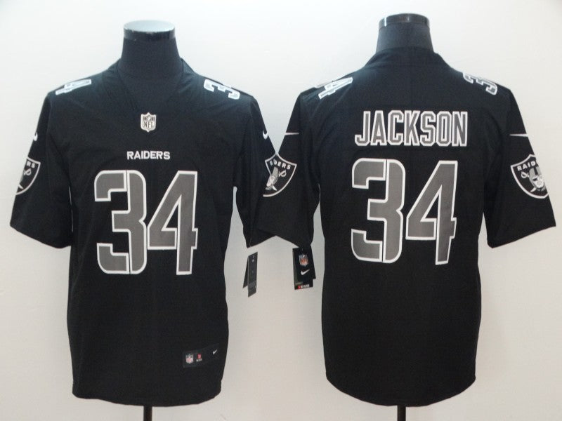 Adult ‎Oakland Raiders Bo Jackson NO.34 Football Jerseys