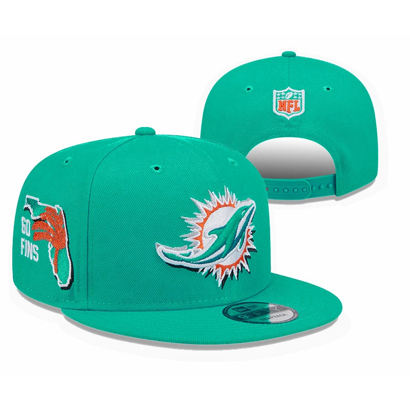 Miami Dolphins NFL snapbacks adjustable hats