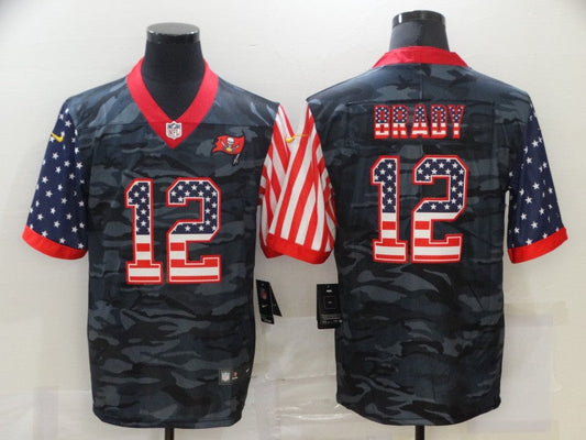 Adult Tampa Bay Buccaneers Tom Brady NO.12 Football Jerseys