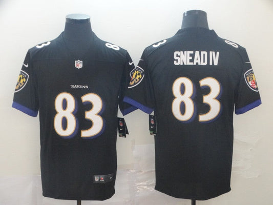 Adult  Baltimore Ravens Willie Snead IV NO.83 Football Jerseys