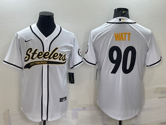 Adult Pittsburgh Steelers T. J. Watt NO.90 Football Jerseys