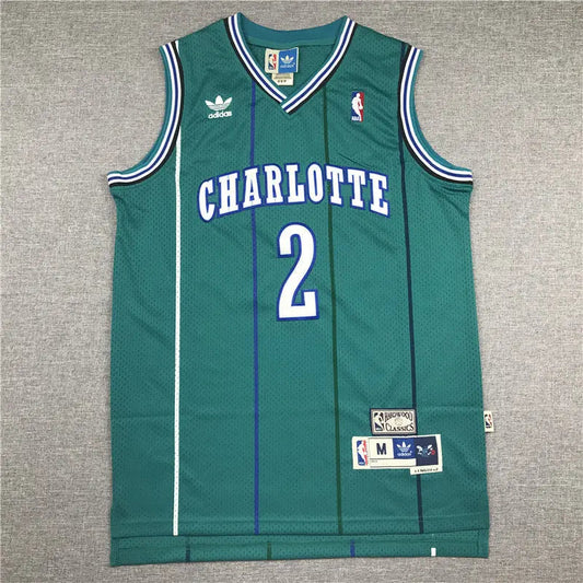 Charlotte Hornets Larry Johnson NO.2 Basketball Jersey