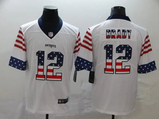 Adult New England Patriots Tom Brady NO.12 Football Jerseys