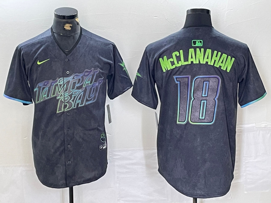 Men/Women/Youth Tampa Bay Rays Shane McClanahan  NO.18 baseball Jerseys