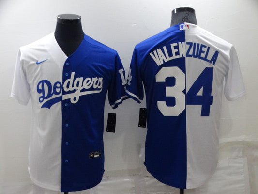 Men/Women/Youth Los Angeles Dodgers Fernando Valenzuela #34 baseball Jerseys