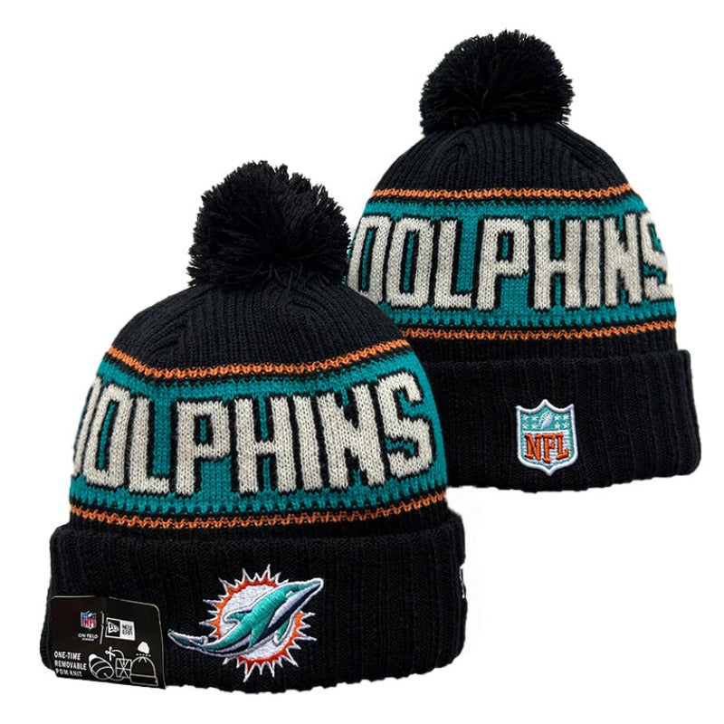 Miami Dolphins knitted NFL hats