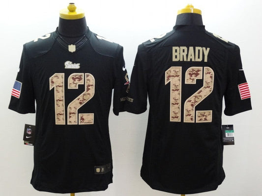 Adult New England Patriots Tom Brady NO.12 Football Jerseys