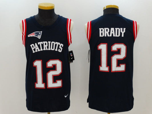 Adult New England Patriots Tom Brady NO.12 Football Jerseys