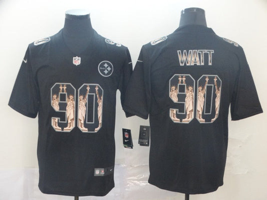 Adult Pittsburgh Steelers T. J. Watt NO.90 Football Jerseys