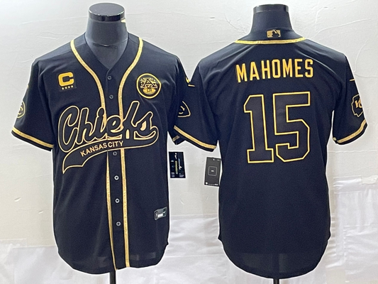 Adult Kansas City Chiefs Patrick Mahomes NO.15 Football Jersey