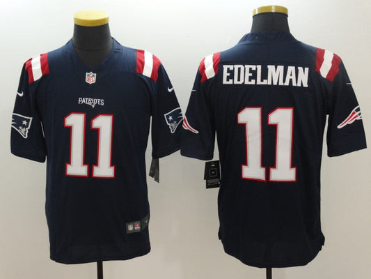 Adult New England Patriots Julian Edelman NO.11 Football Jerseys