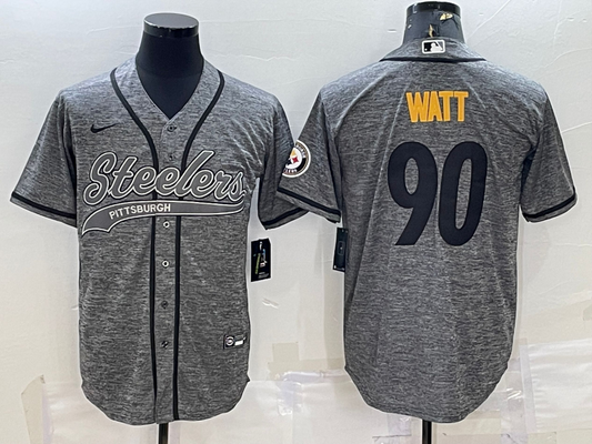 Adult Pittsburgh Steelers T. J. Watt NO.90 Football Jerseys