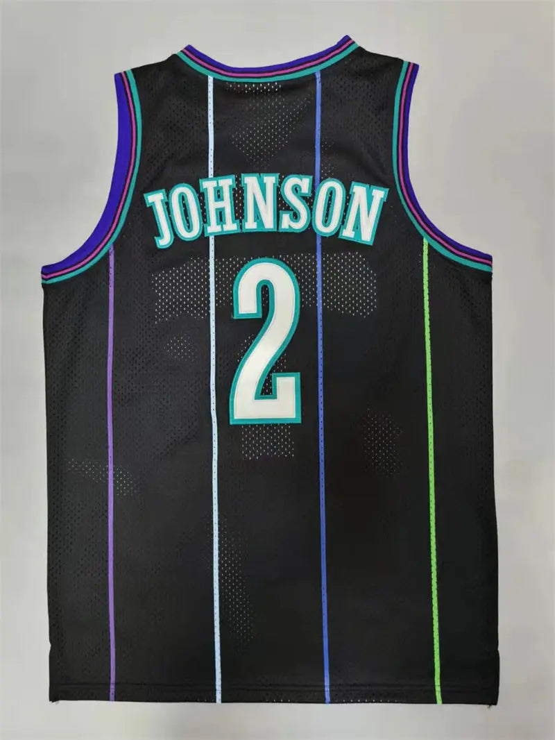 Charlotte Hornets Larry Johnson NO.2 Basketball Jersey