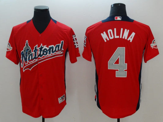 Men/Women/Youth St. Louis Cardinals Yadier Molina #4 baseball Jerseys