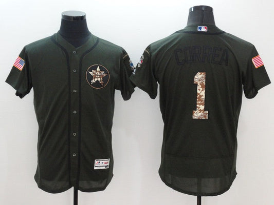 Men/Women/Youth Houston Astros Carlos Correa #1 baseball Jerseys