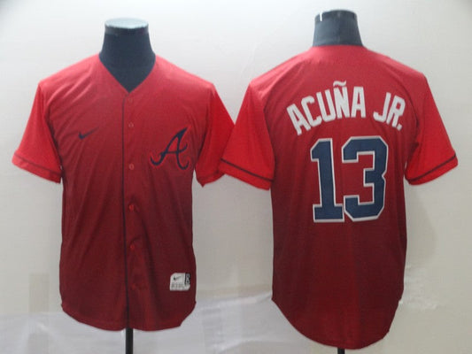 Men/Women/Youth Atlanta Braves Ronald Acuña Jr. #13 baseball Jerseys