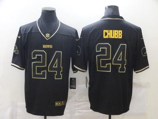 Adult Cleveland Browns Nick Chubb NO.24 Football Jerseys