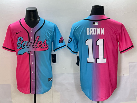 Philadelphia Eagles Arthur Brown No.11 Football Jerseys