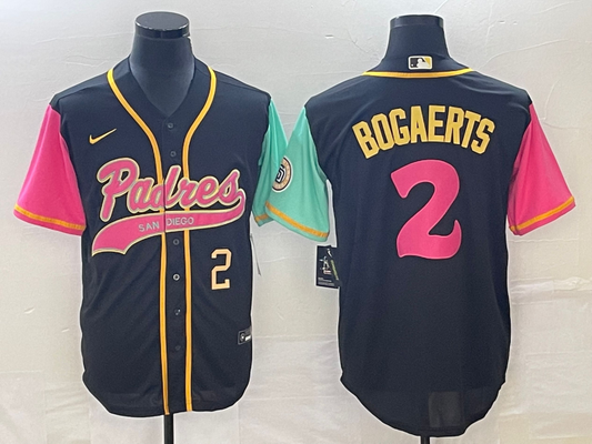Men/Women/Youth San Diego Padres Xander Bogaerts  #2 baseball Jerseys