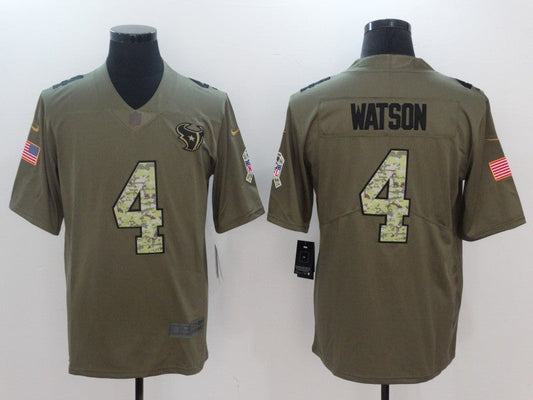 Adult Houston Texans Deshaun Watson NO.4 Football Jerseys