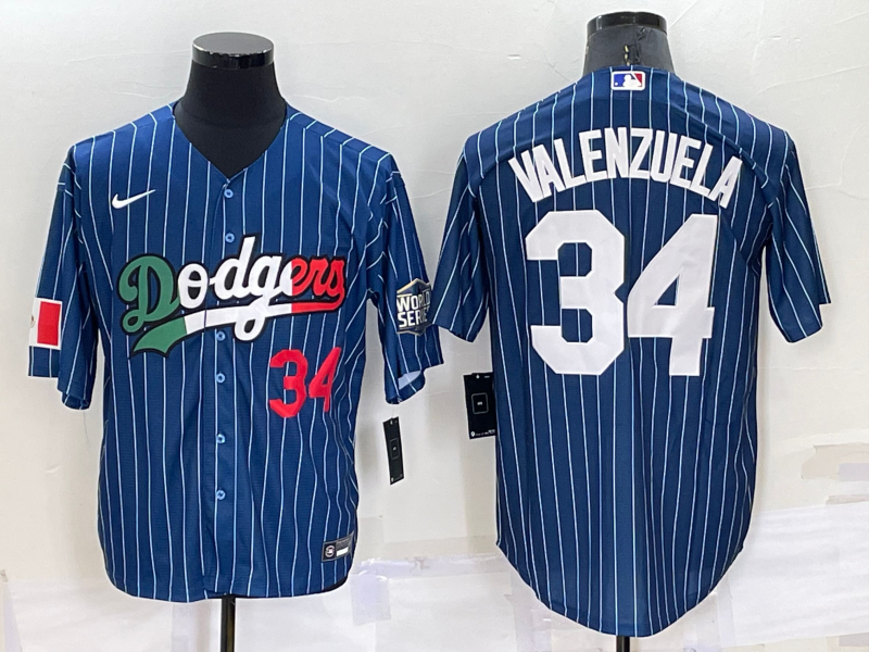 Men/Women/Youth Los Angeles Dodgers Fernando Valenzuela #34 baseball Jerseys