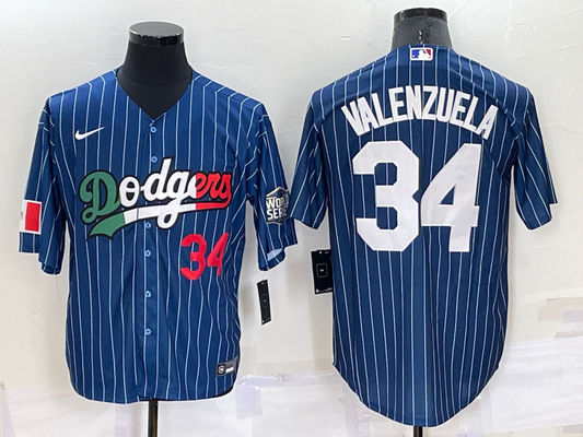 Men/Women/Youth Los Angeles Dodgers Fernando Valenzuela #34 baseball Jerseys