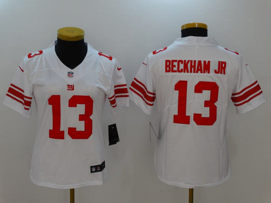 Women New York Giants Odell Beckham Jr. NO.13 Football Jerseys